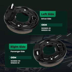 FAHKNS rear brake backing plate close-up supports reliable fit and smooth operation