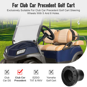 FAHKNS club car precedent adapter installs with standard screws