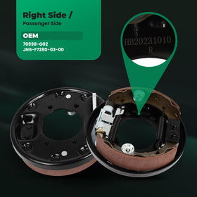FAHKNS Yamaha G14-G22 left brake assembly delivers consistent braking across terrains