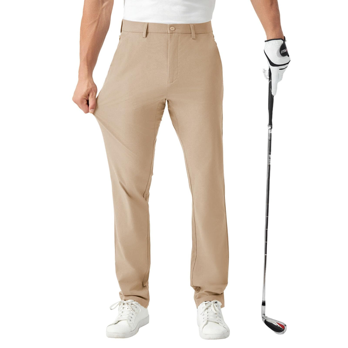 FAIABLE mens classic fit golf pants overview with tailored silhouette and lightweight fabric for all-day comfort.