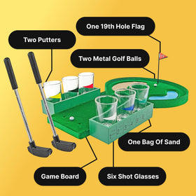 Fairly Odd Novelties sand trap bag enhances tabletop challenges and drama.