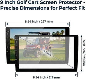 FAJIAVAGW trapezoid fit for Evolution 9-inch screens ensures precise alignment.