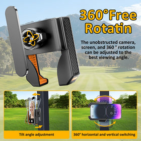 Falafa 360-degree rotation lets you adjust viewing angle without obstruction