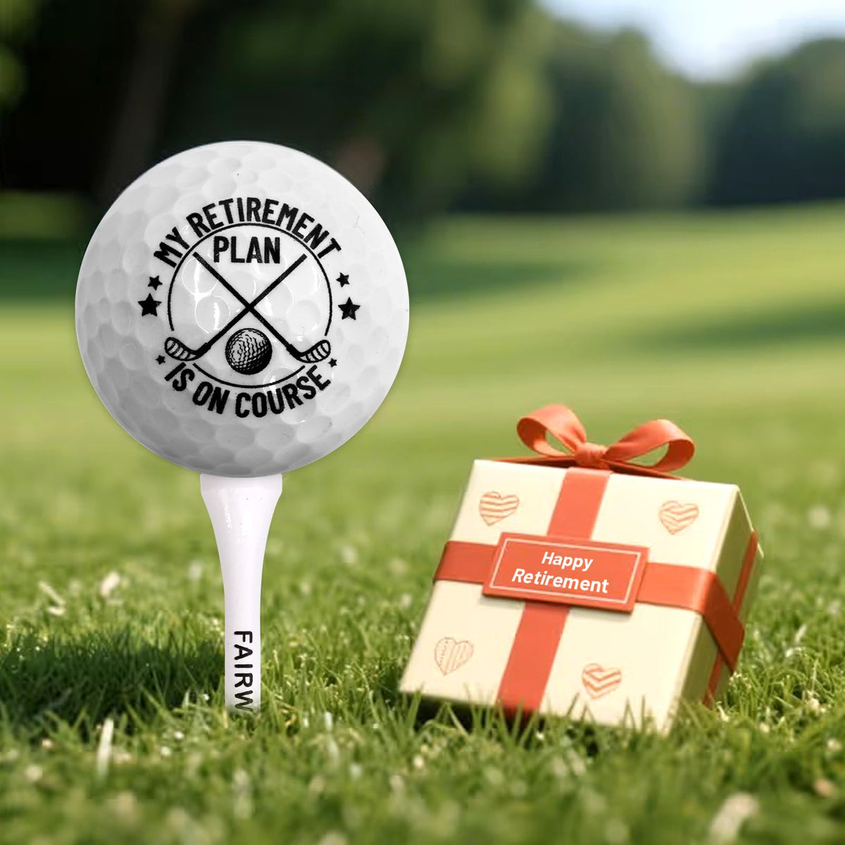 Fancy Land set suitable for both practice and on-course games.