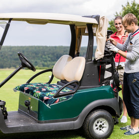 Fanfanwin gift-ready golf lovers seat cover blends practicality and style.