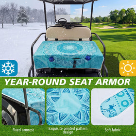Fanfanwin installation for EZGO/Yamaha/Club Car golf carts without tools