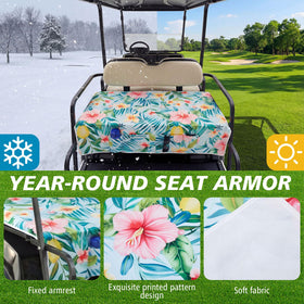 Fanfanwin machine-washable seat covers for easy cleanup after rides.