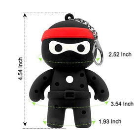 Clip-on top loop keeps the ninja holder within reach on your bag