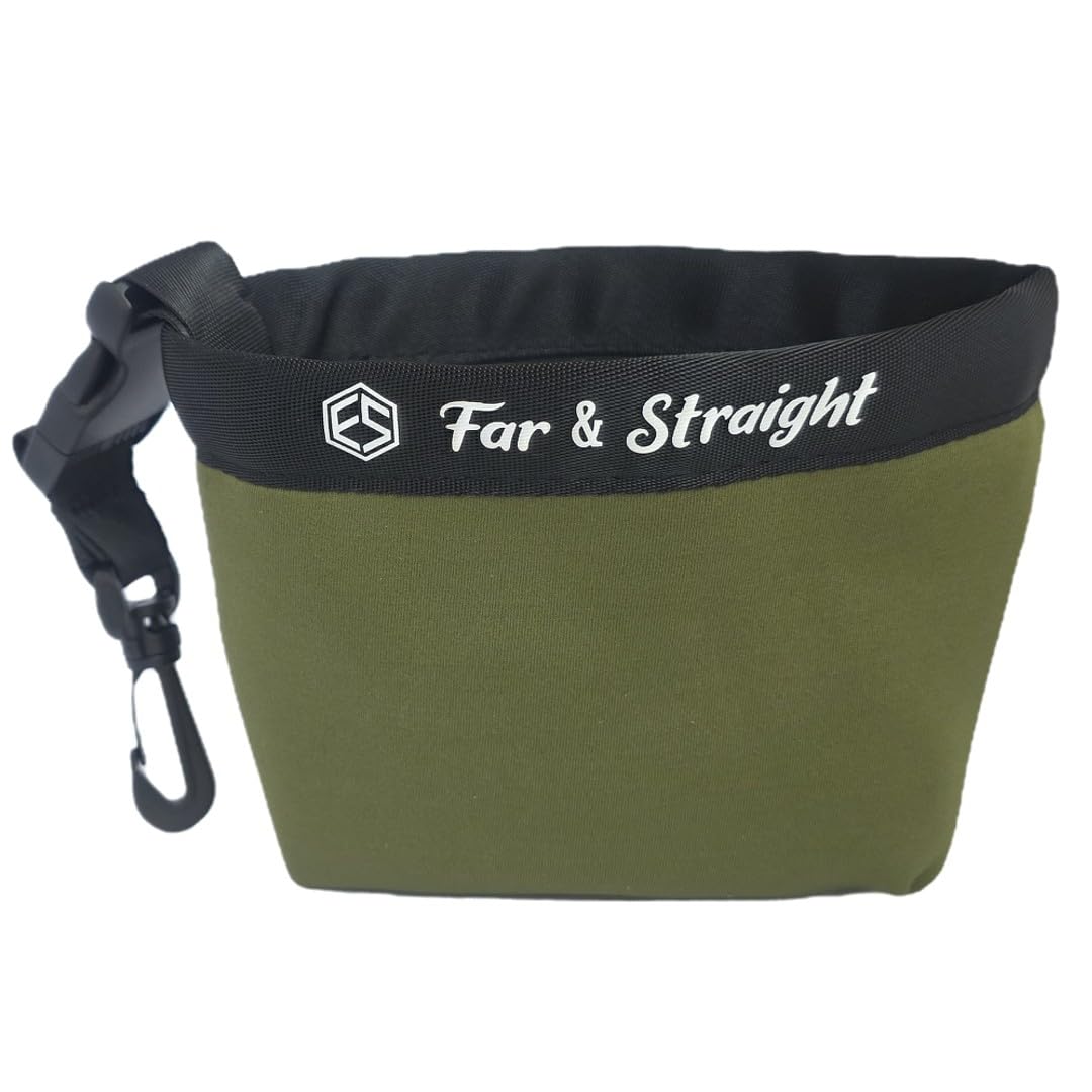 FAR&STRAIGHT clip-on design keeps cleaning tool accessible on the greens.
