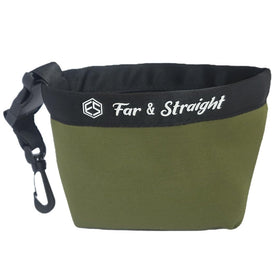 FAR&STRAIGHT clip-on design keeps cleaning tool accessible on the greens.