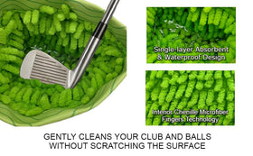 Minimalist FAR&STRAIGHT pouch design emphasizes lightweight on-course use.