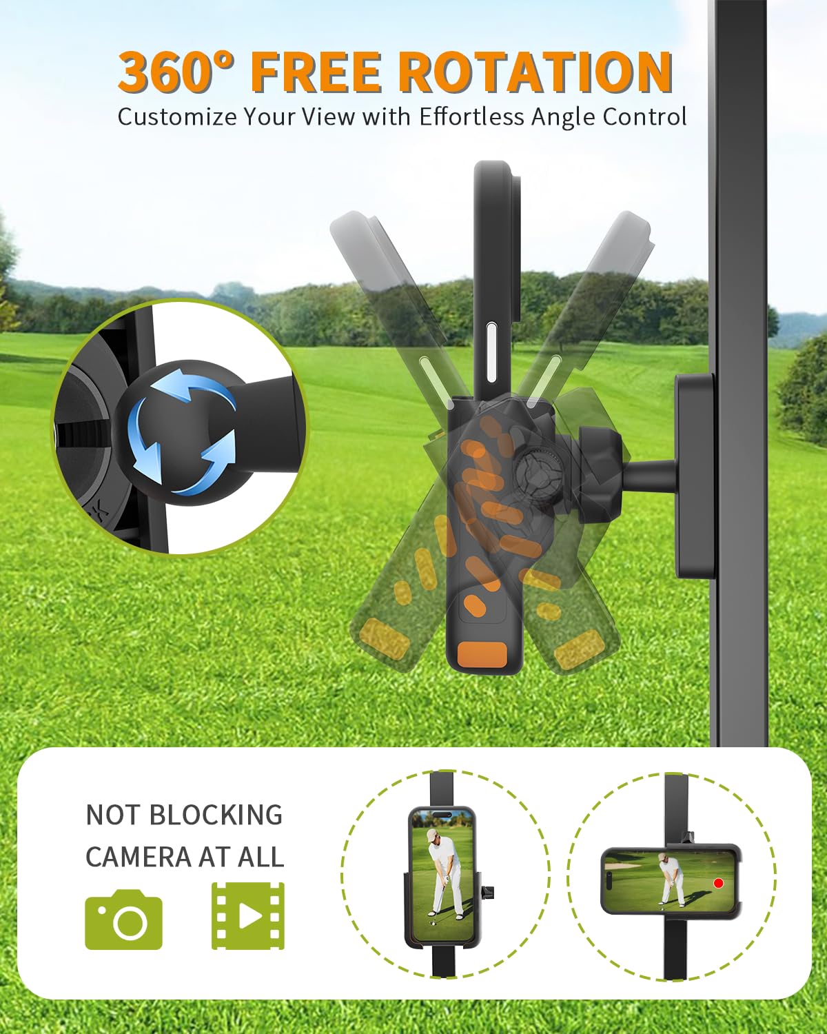 FASON tool-free installation enables one-handed use for GPS and calls.