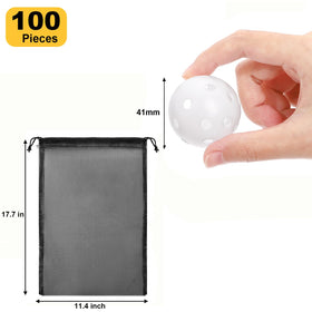Faswin 41mm hollow golf balls close-up for realistic practice