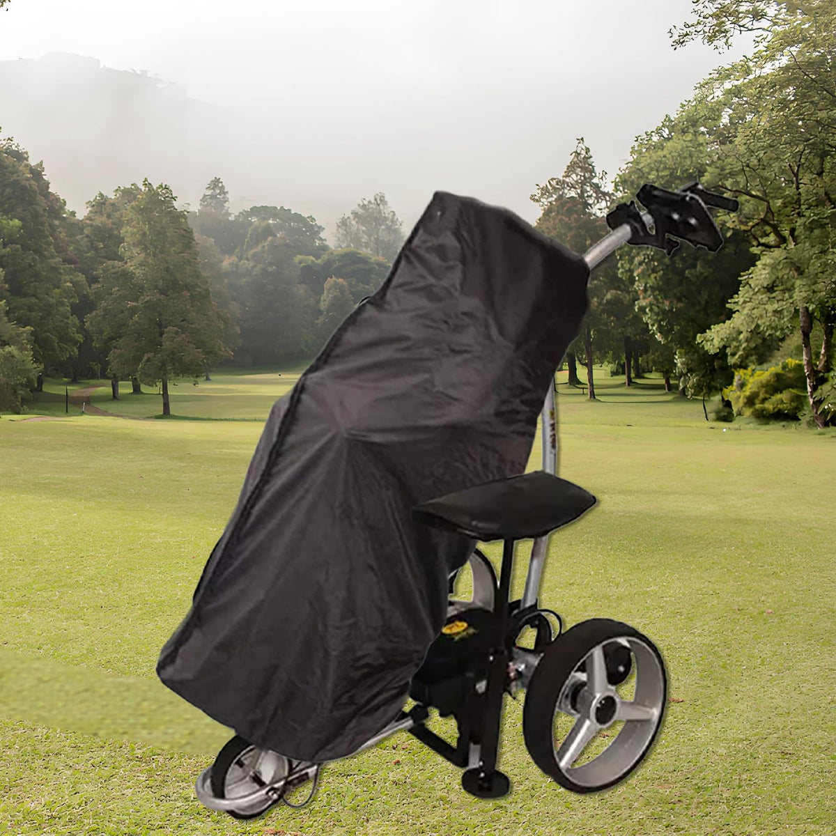 FCOUIID golf push cart cover on bag shields gear from rain and dirt