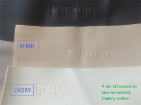 FDEERCOLO easy-care leather simplifies cleaning after daily use