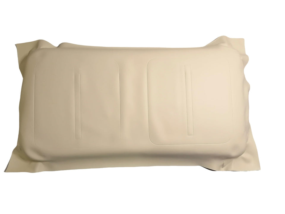 FDEERCOLO khaki leather front seat cover for EZGO Medalist improves protection and style