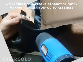 FDEERCOLO marine outdoor leather withstands rain and sun exposure