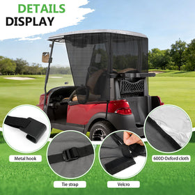 Federedevo 600D fabric close-up highlights tear-resistant, durable outdoor use.