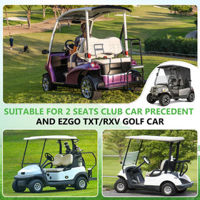 Sleek aesthetic upgrade with modern mesh to elevate cart look.