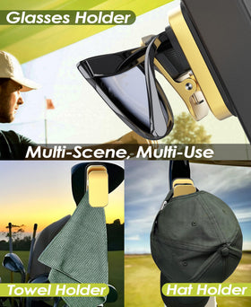 Silicone-padded backing protects lenses during swings with Femlotank gold