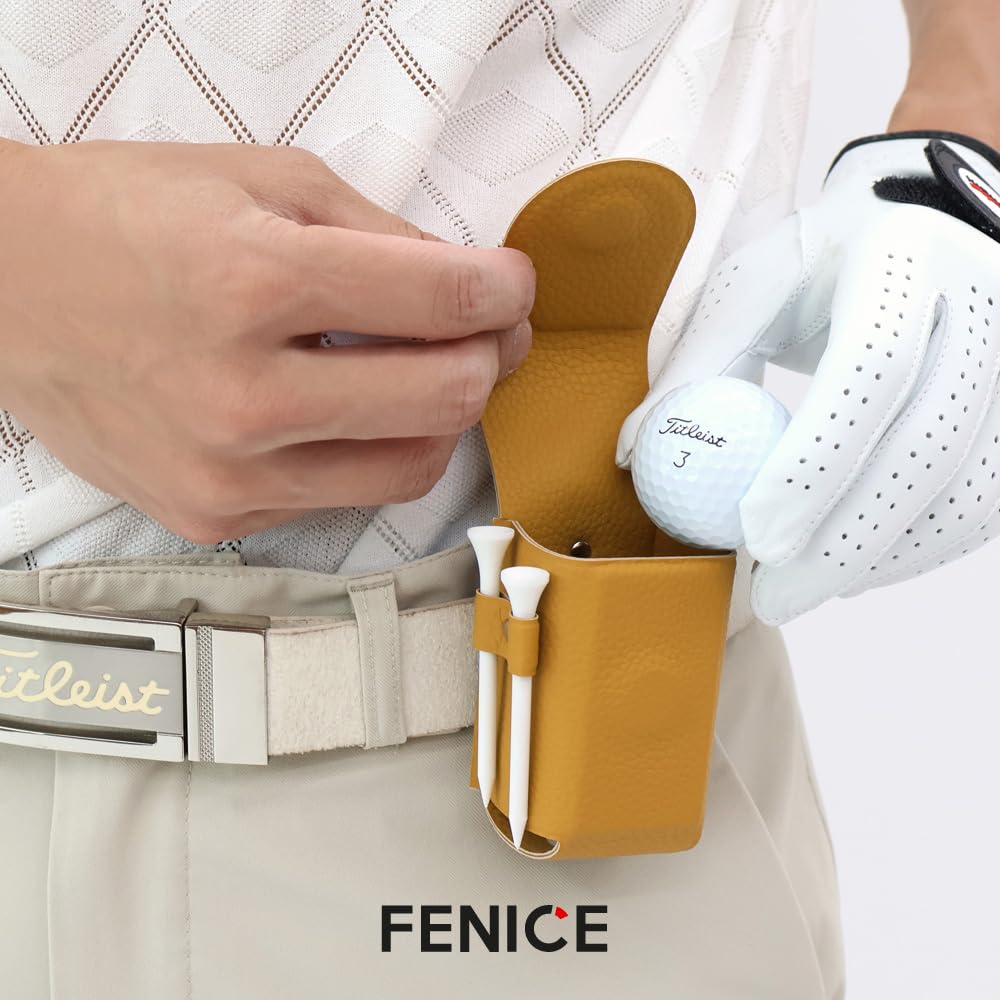 Fenice zip opening for quick ball retrieval during a round