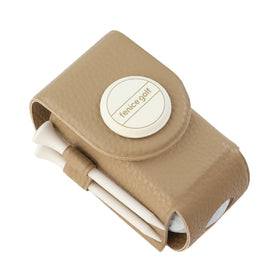 Fenice golf ball case front view showing compact design and accessibility