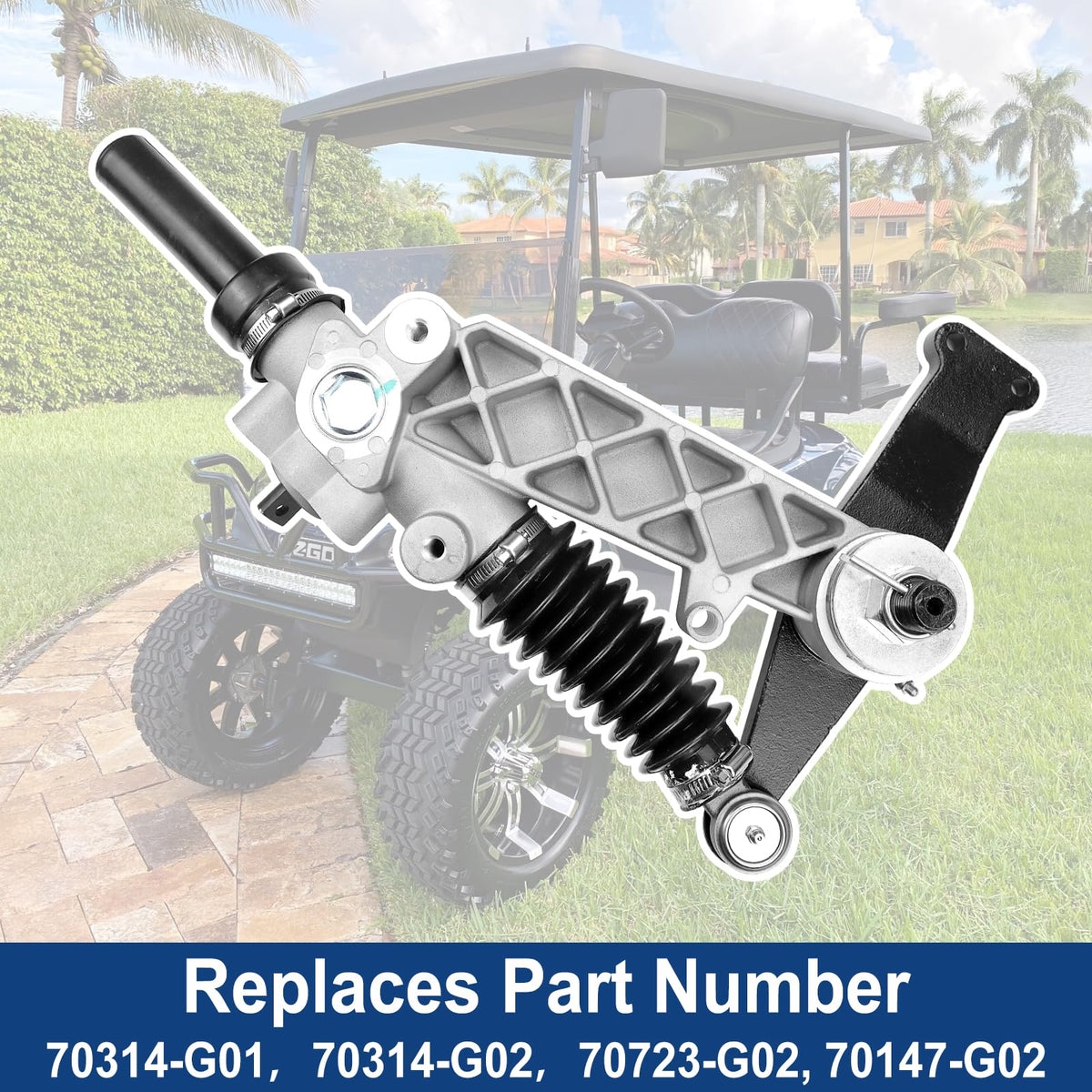 FEXON gear box replacement kit shown for DIY installation.
