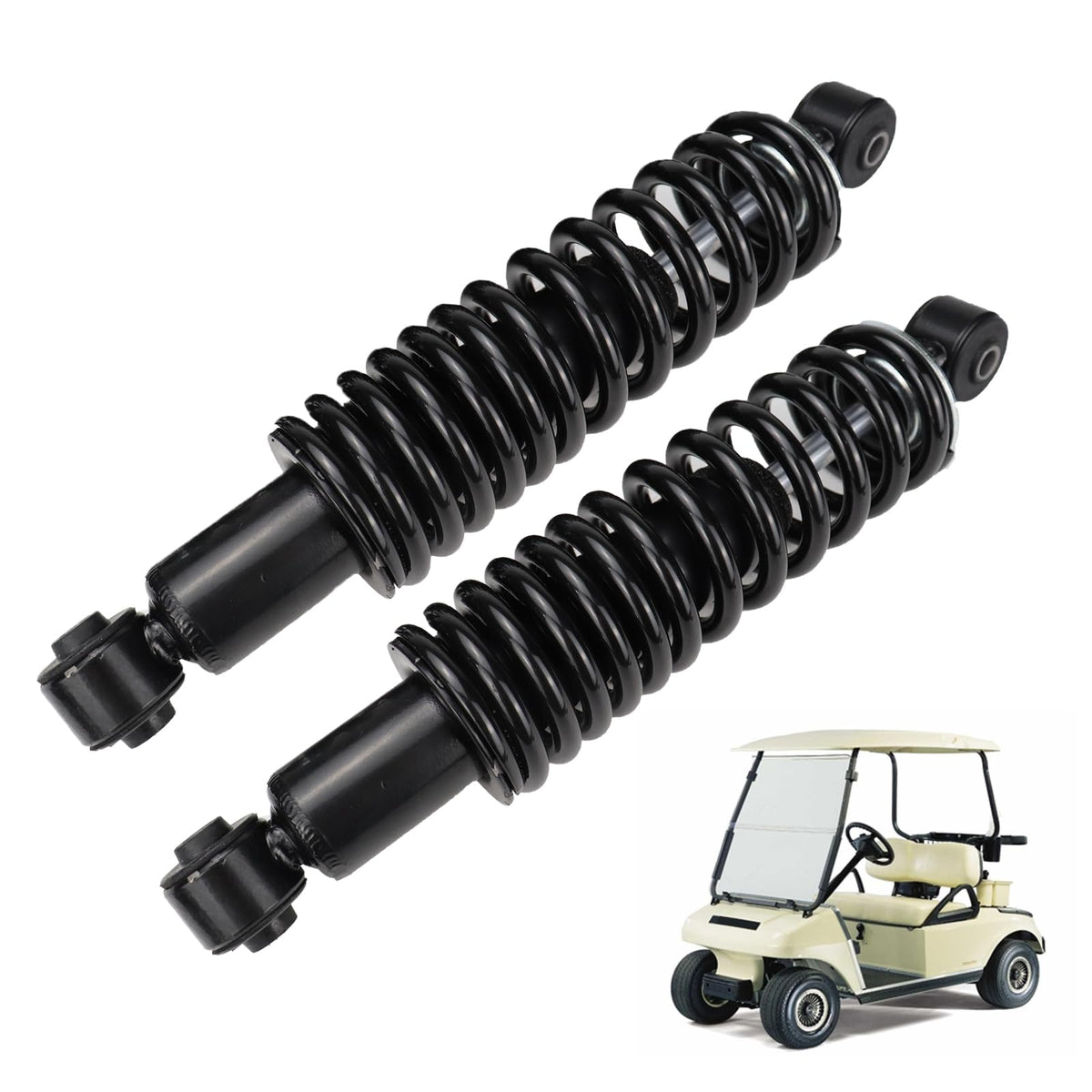 FEXON shock assembly close-up shows robust build and mounting hardware