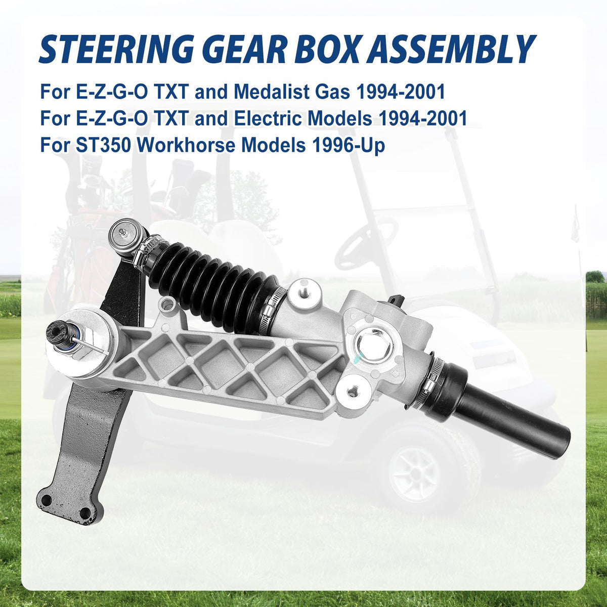 FEXON Medalist steering gear box close-up highlights precise gear alignment for smoother steering.