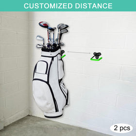 FEYRUN compact wall-mount design maximizes space and accessibility for golf gear.