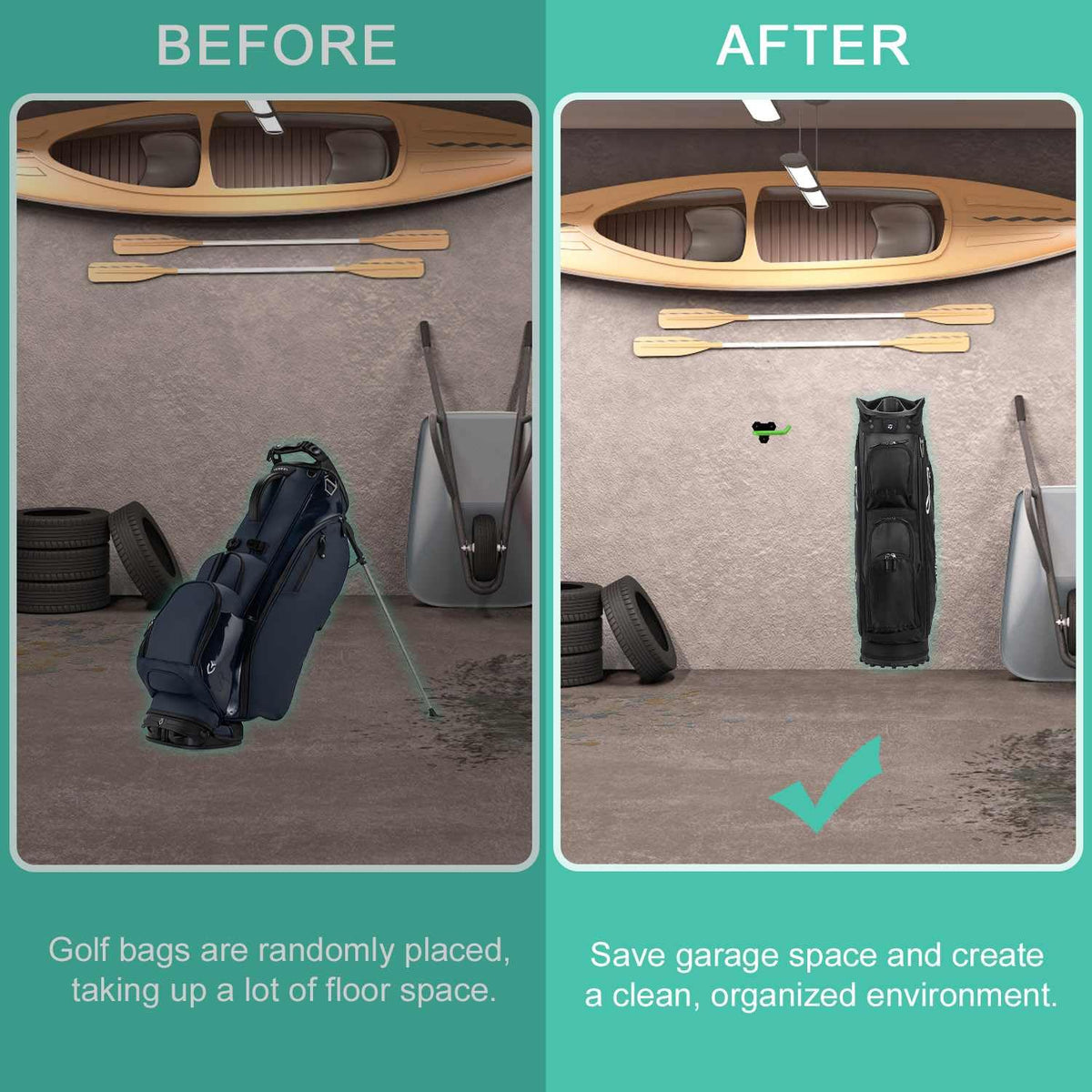 FEYRUN stainless steel hardware enables quick installation in minutes.