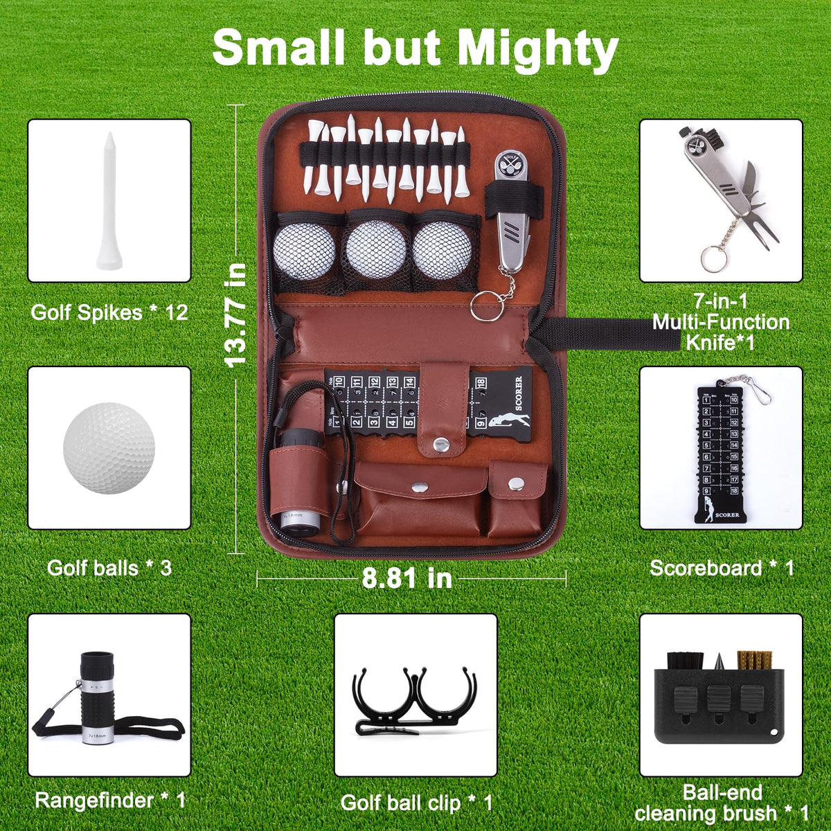 Fhmidic Complete Golf Accessories Kit golf balls for reliable practice and play