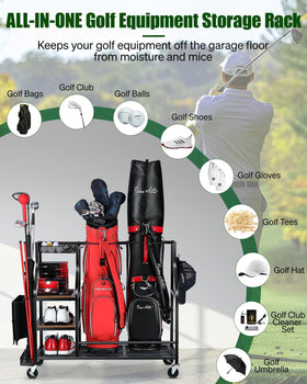 FHXZH golf accessory organization keeps gear within reach.