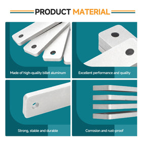 Filloman aluminum construction provides rust resistance and durable performance.