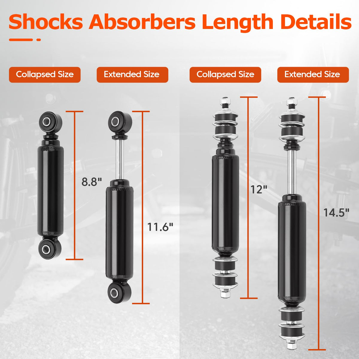 FILTERUP installation guide helps easy upgrades of front and rear shocks.