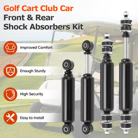 FILTERUP rear shock absorbers for DS electric carts provide smoother handling.