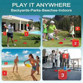 FINCOME six practice balls provide versatile shots for all ages.