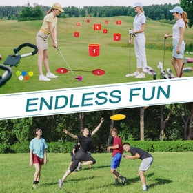 FINCOME golf balls and tees ready for quick games