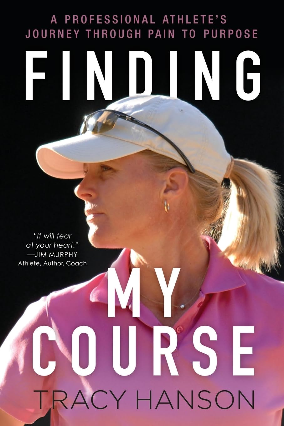 Finding My Course book cover—inspiring resilience and hope for athletes and families.