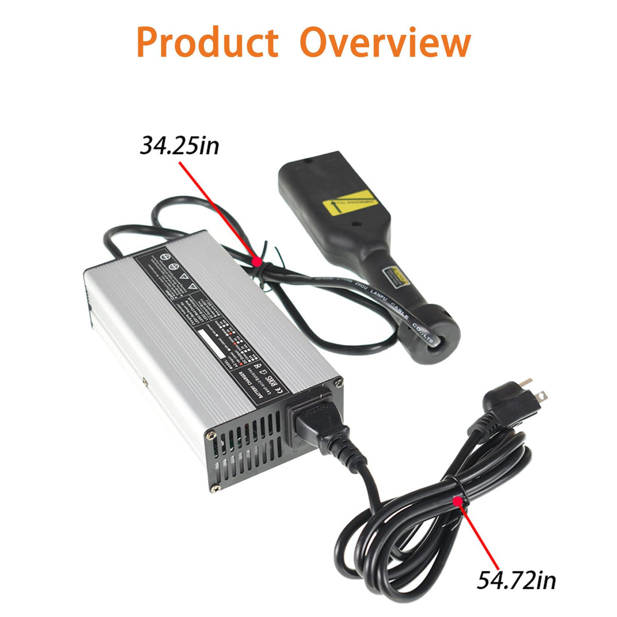 Findmall EZGO TXT Medalist replacement charger for 36V 5A lead-acid batteries