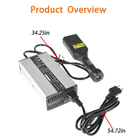 Findmall EZGO TXT Medalist replacement charger for 36V 5A lead-acid batteries