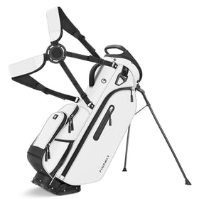 Findway 5-Way Stand Bag front view showing organized club layout