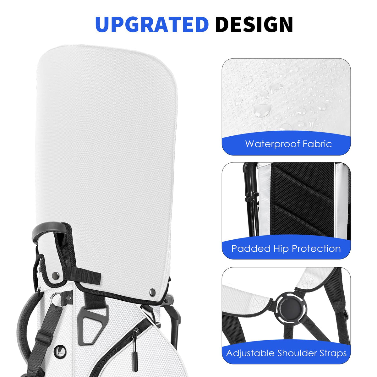 Findway 5-Way Stand Bag with stable oval base