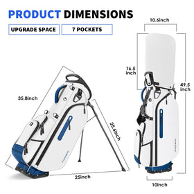 Findway seven pockets offering organized storage on course