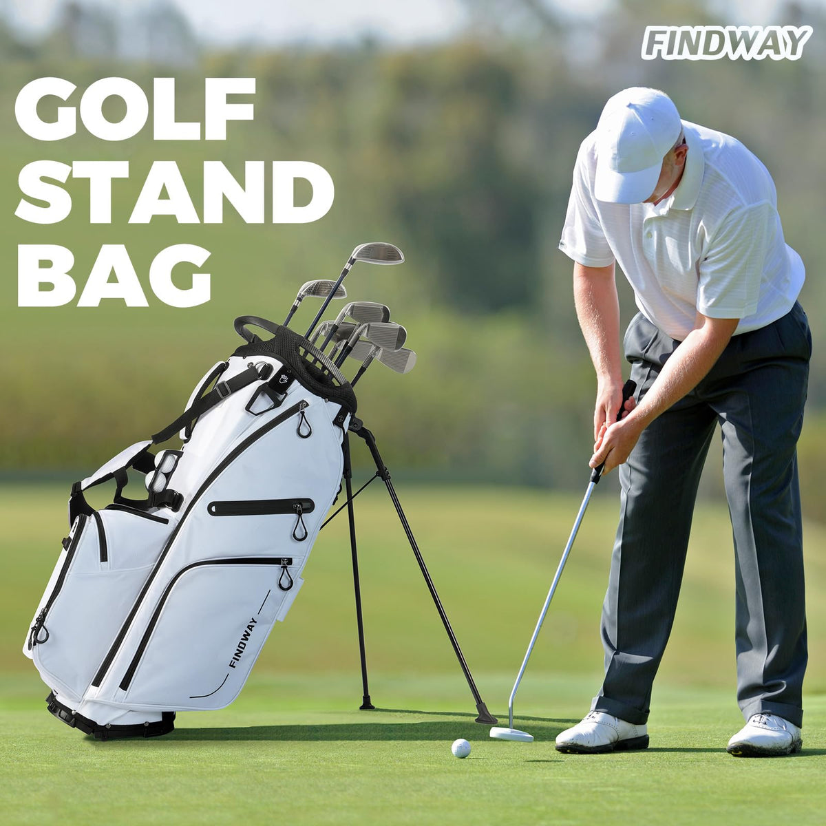 Findway club-divider close-up reveals precise organization and scratch prevention