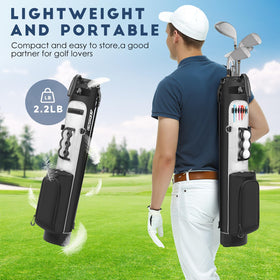 Findway ergonomic shoulder strap helps distribute weight for comfortable walks.