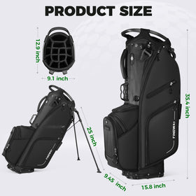 Findway glove pocket and towel loop for on-course convenience.