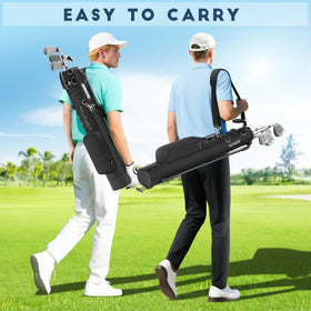 Findway golf stand bag driving range compatibility helps travel with ease
