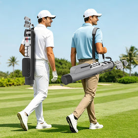 Findway golf stand bag compact design fits in luggage for travel