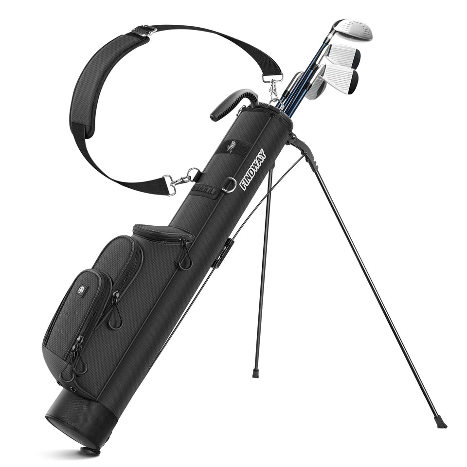Findway Golf Stand Bag front view highlighting its lightweight design for easy carrying